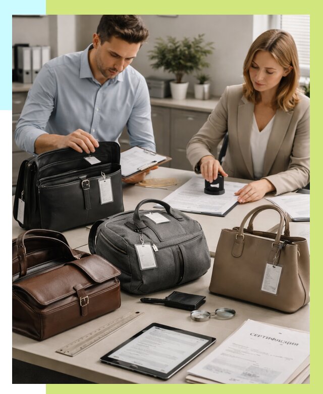 Сертификация сумок в Тулуне от 8093 руб. | Алешин-Тлн