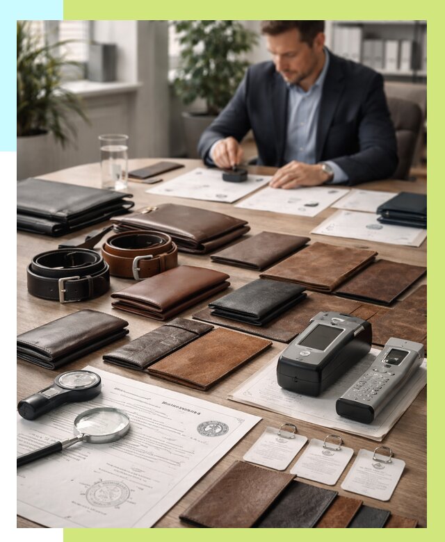 Сертификация кожаных изделий в Тулуне от 12948 р. | Алешин-Тлн