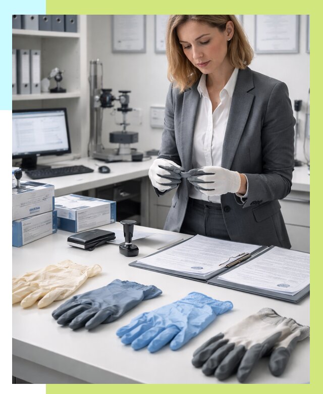 Сертификация перчаток в Тулуне от 9172 р. | Алешин-Тлн