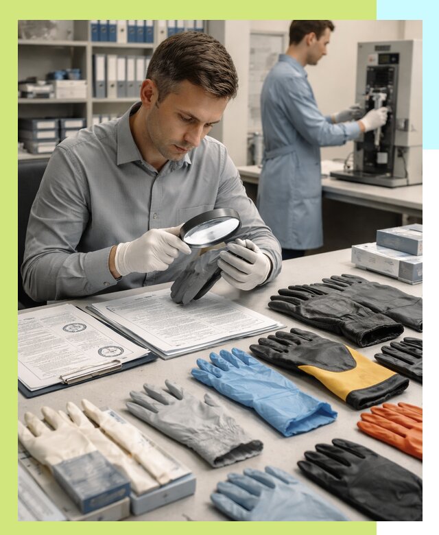 Сертификация перчаток и средств защиты продукции в Тулуне