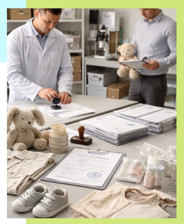 Сертификация детских товаров в Тулуне от 16185 р. | Алешин-Тлн