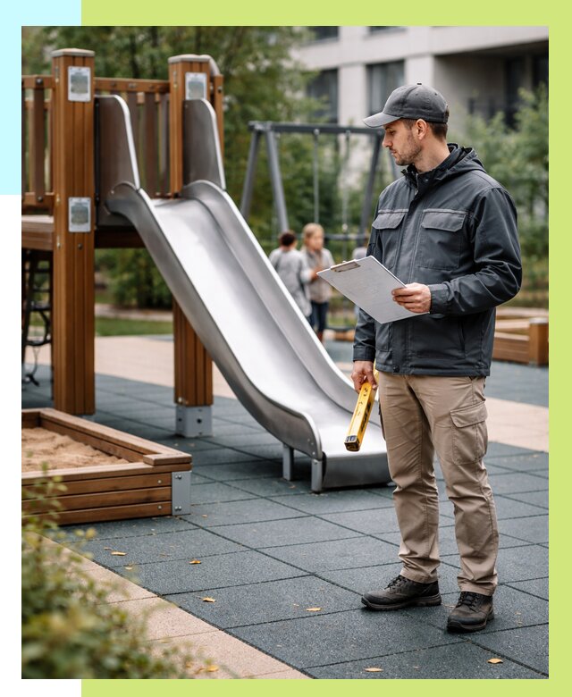 Сертификация детских площадок в Тулуне от 26975 р. | Алешин-Тлн