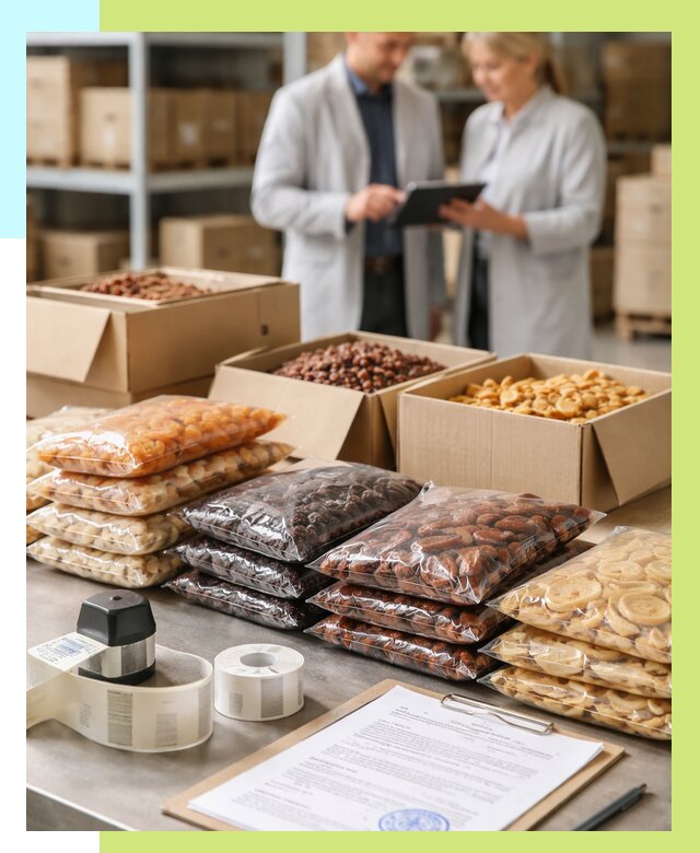 Сертификация сухофруктов в Тулуне от 12948 р. | Алешин-Тлн под ключ