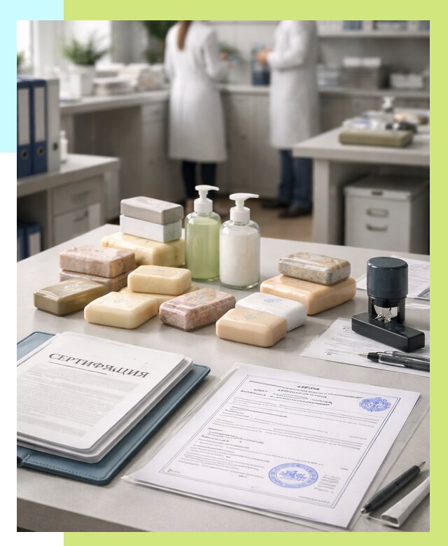 Сертификация мыла и сертификат на мыло в Тулуне от 12948 | Алешин-Тлн