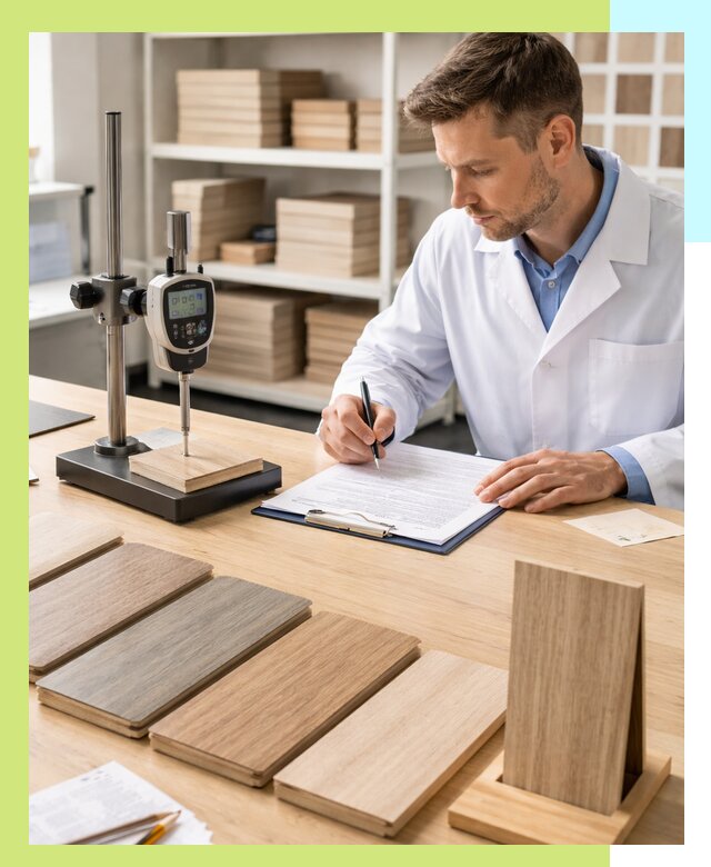Сертификация ламината с испытаниями и оформлением документов в Тулуне