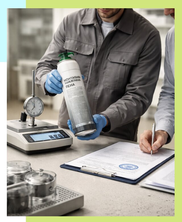 Сертификация монтажной пены в Тулуне от 16185 р. | Алешин-Тлн