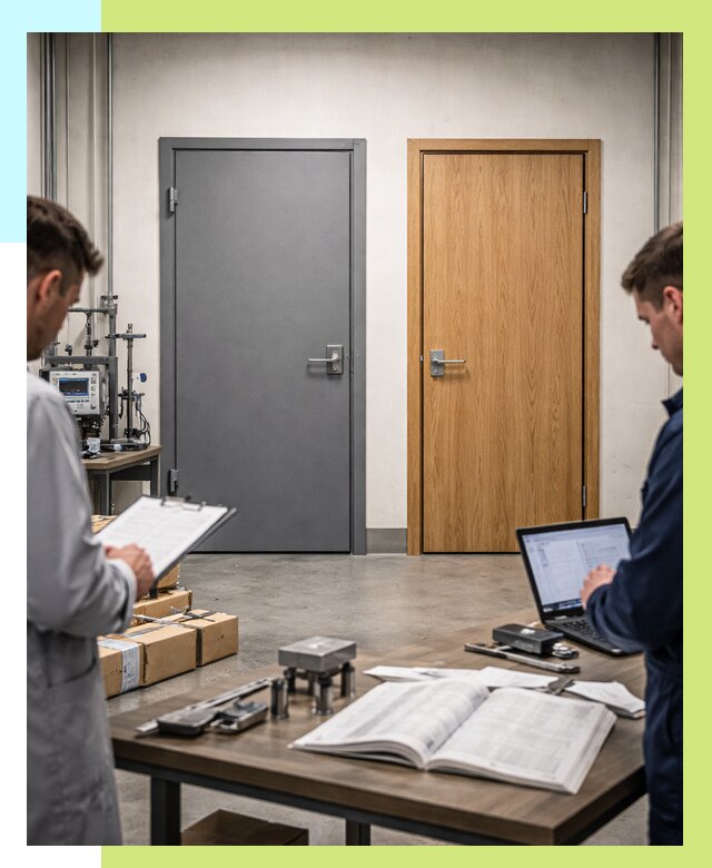 Сертификация дверей в Тулуне от 8632 р. под ключ | Алешин-Тлн