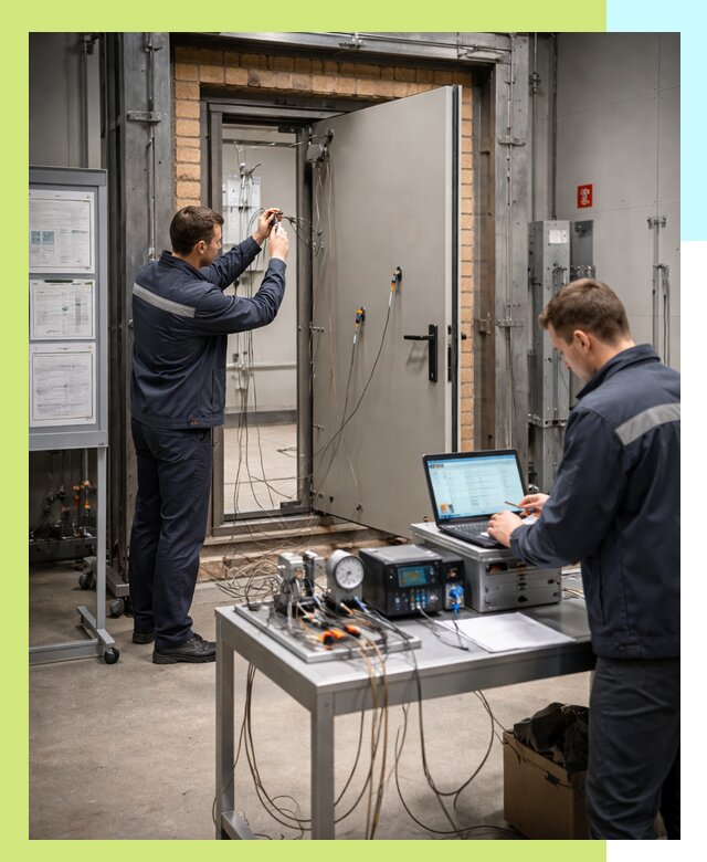 Сертификация противопожарных дверей в Тулуне по ГОСТ и ТР