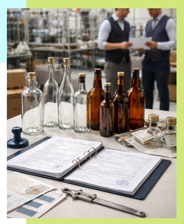 Сертификация стеклянных бутылок в Тулуне от 26975 р. | Алешин-Тлн