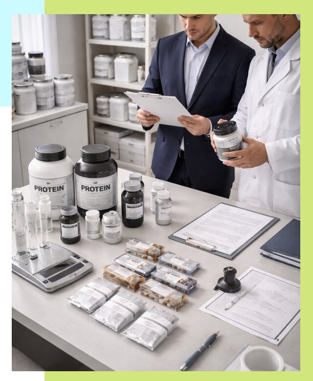 Сертификация спортивного питания в Тулуне от 16185 р., Алешин-Тлн