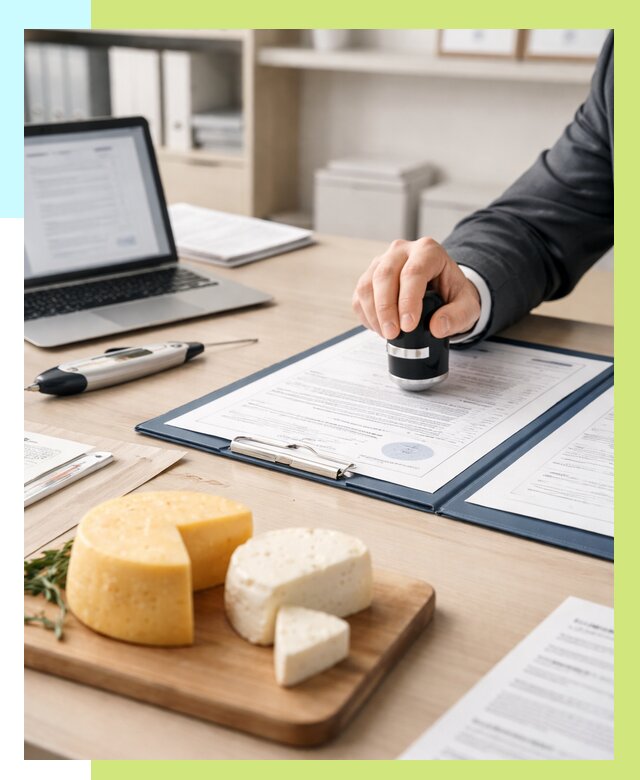 Сертификация сыров в Тулуне от 16185 р | Сертификат на сыр Алешин-Тлн