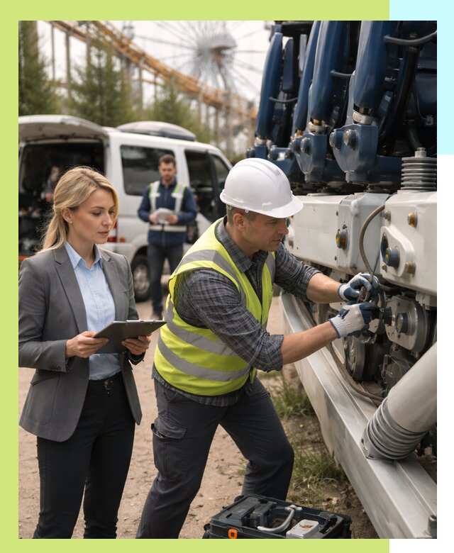 Сертификация аттракционов и проверка безопасности в Тулуне