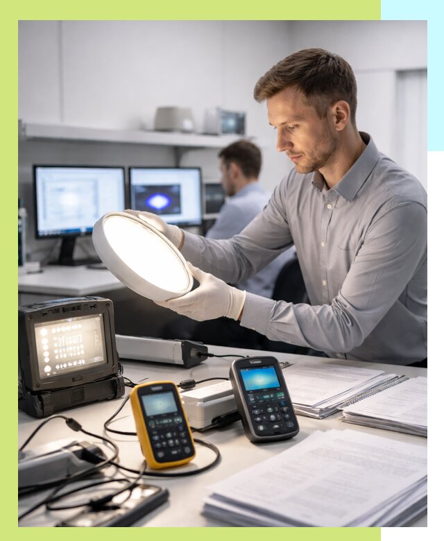 Сертификация светильников в Тулуне: испытания и оформление