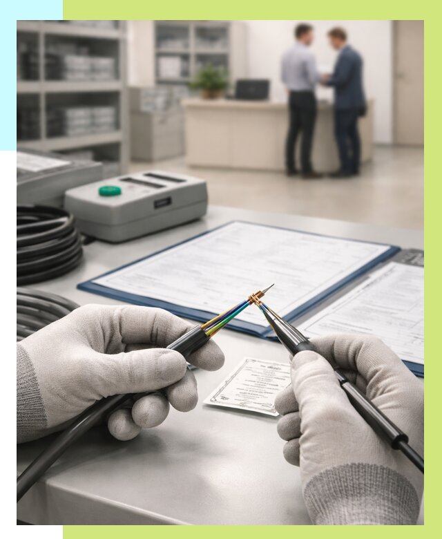 Сертификация провода в Тулуне от 19422 р. в Алешин-Тлн