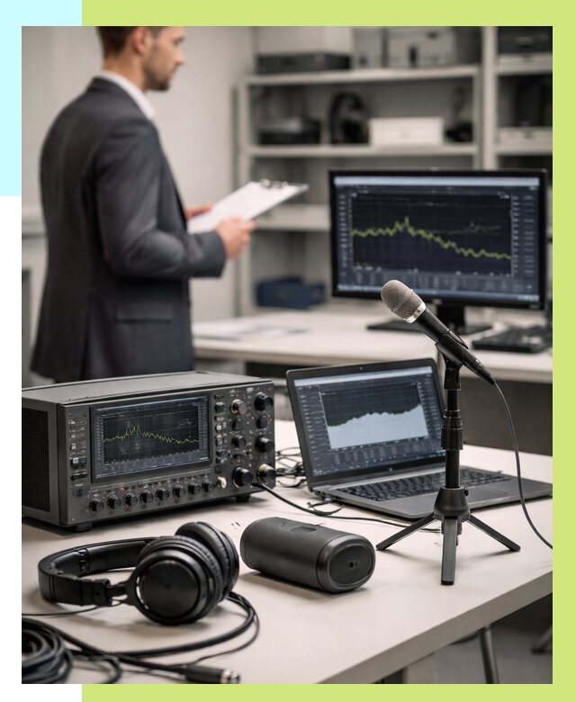 Сертификация аудиотехники в Тулуне от 16185 р., Алешин-Тлн