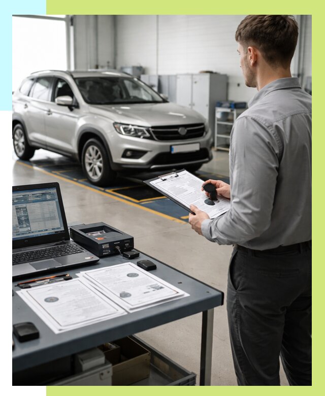 Сертификация транспортных средств в Тулуне от 12948 р. | Алешин-Тлн