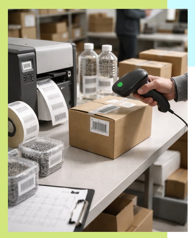 Штрихкодирование продукции и маркировка для продажи в Тулуне