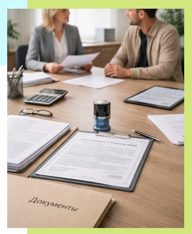 Сертификат соответствия на продукцию в Тулуне от 16185 р.|Алешин-Тлн