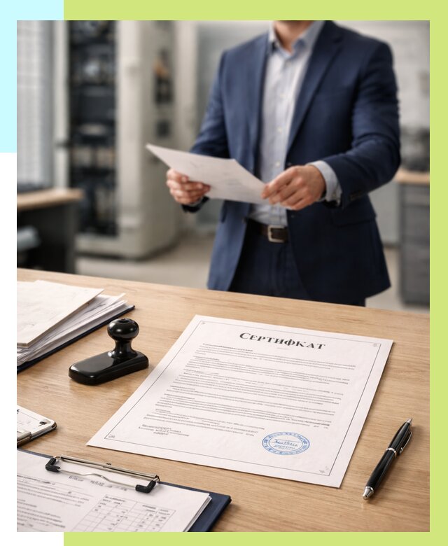 Сертификат на оборудование в Тулуне от 16185 р. | Алешин-Тлн