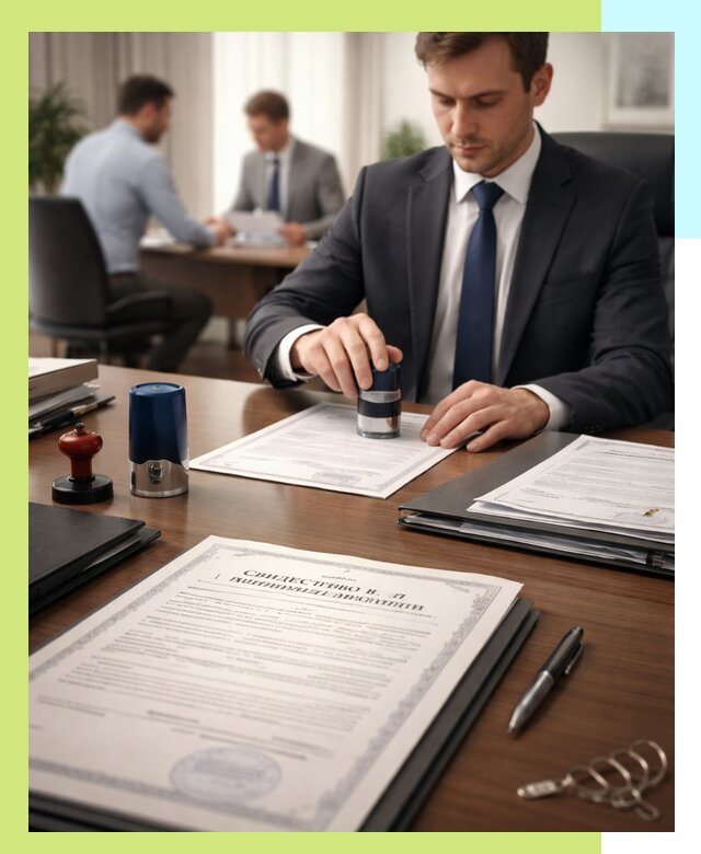 Оформление свидетельства о государственной регистрации в Тулуне