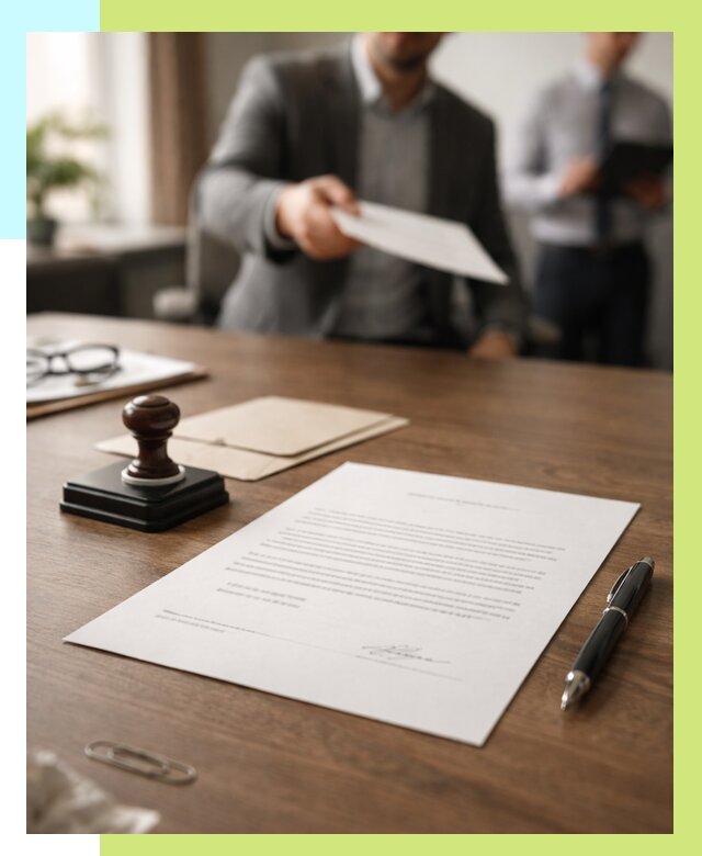 Отказное письмо по сертификации в Тулуне от 3777 р. | Алешин-Тлн