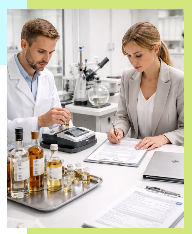 Заключение о спиртосодержании в Тулуне, от 5395 р., Алешин-Тлн