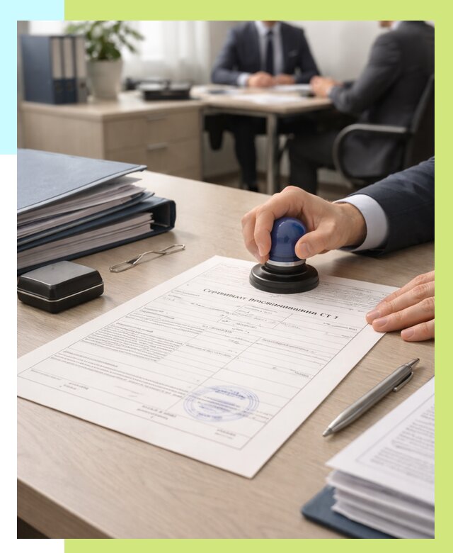 Сертификат происхождения СТ 1 в Тулуне от 4856 р. | Алешин-Тлн