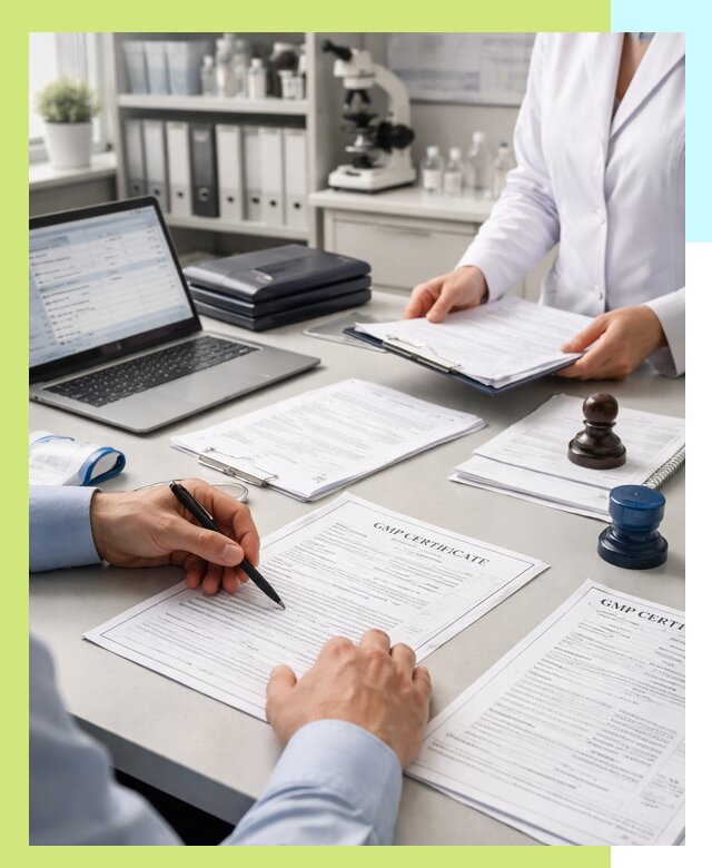 Оформление сертификата GMP в Тулуне для фармпроизводства