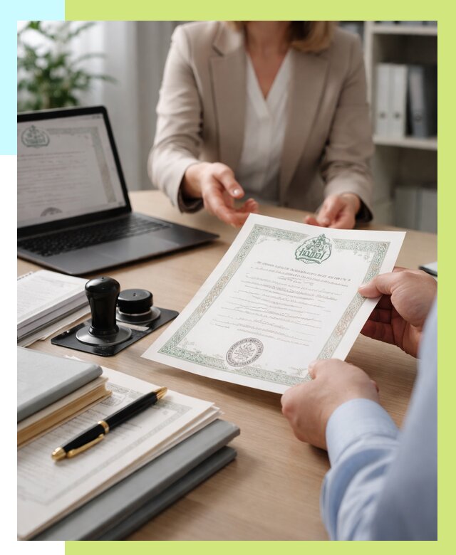 Халяль сертификат в Тулуне, получить от 16185 р. | Алешин-Тлн