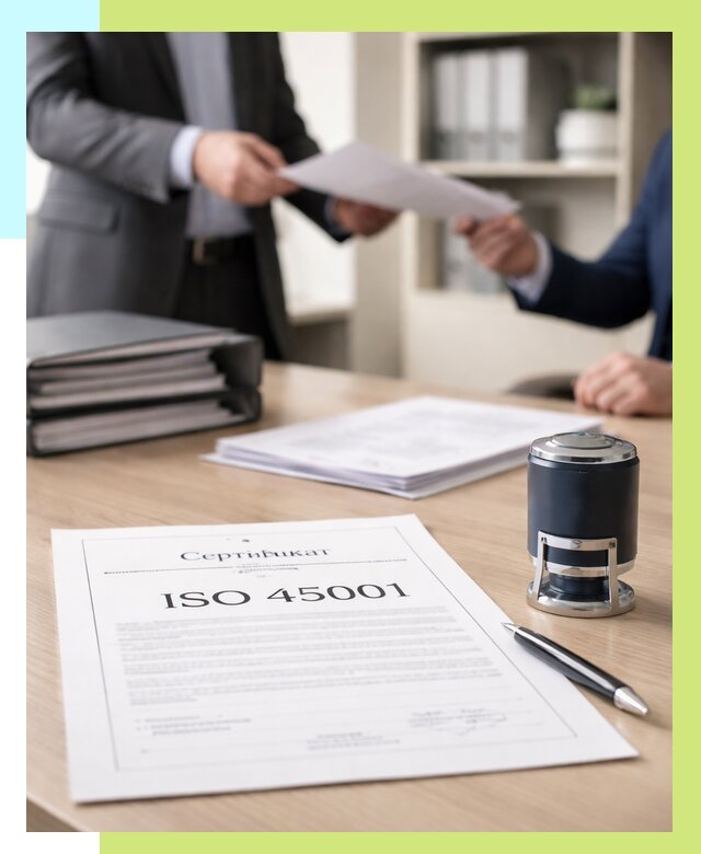 Сертификат ISO 45001 в Тулуне под ключ от 48555 р. | Алешин-Тлн