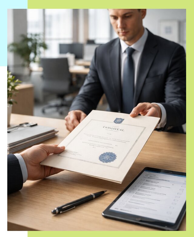 Сертификат ISO 30301 в Тулуне от 37765 р. | Алешин-Тлн - под ключ