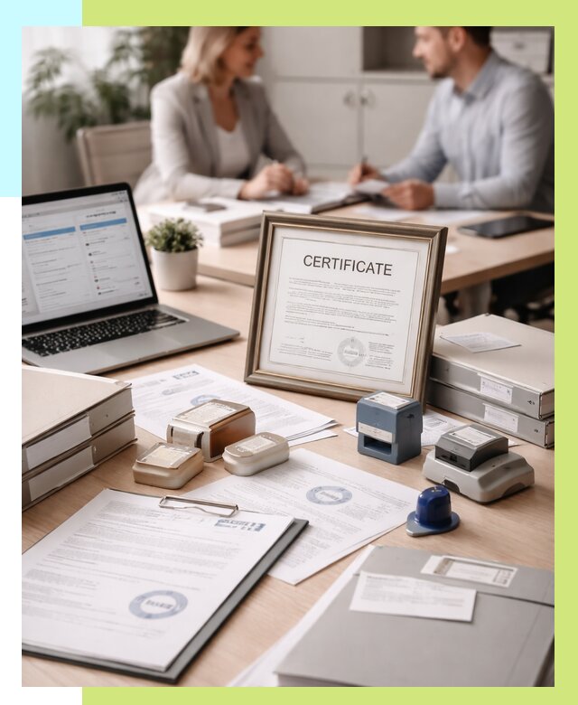 Сертификация компании в Тулуне от 48555 р. | Алешин-Тлн — заказ